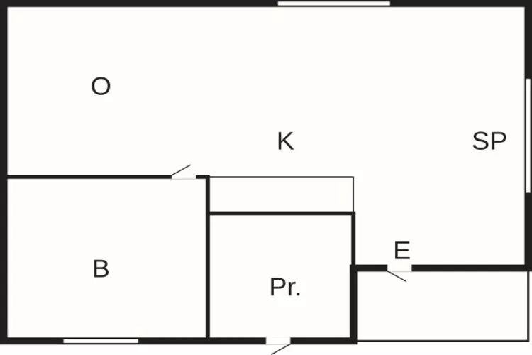 2 persoons vakantie huis in Ronneby-By Traum-Plattegrond