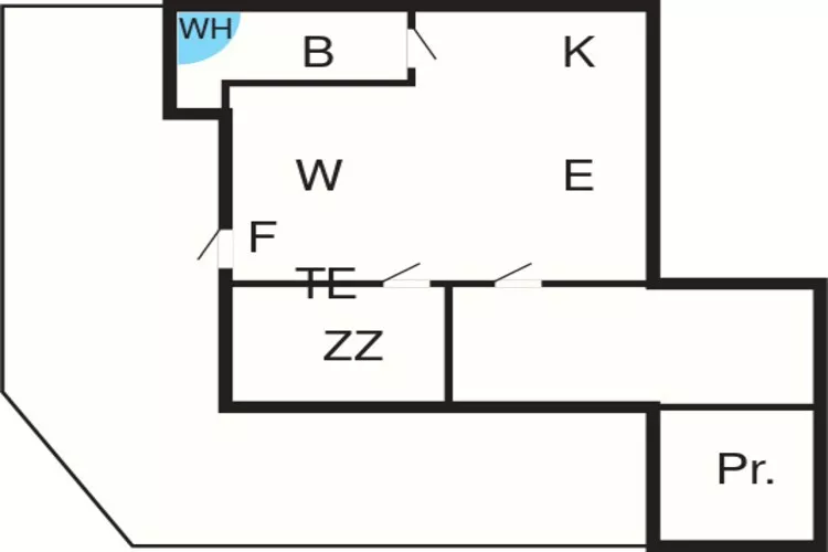 4 persoons vakantie huis in Thisted-By Traum-Plattegrond