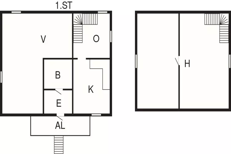 4 persoons vakantie huis in Hedekas-By Traum-Plattegrond