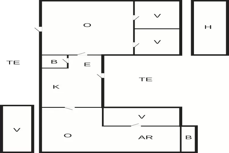 10 persoons vakantie huis in Harboøre-By Traum-Plattegrond