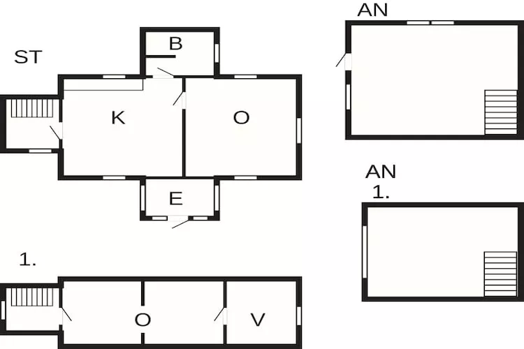 6 persoons vakantie huis in ULLARED-Plattegrond