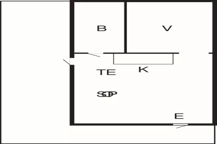 3 persoons vakantie huis in SÖLVESBORG-By Traum-Plattegrond