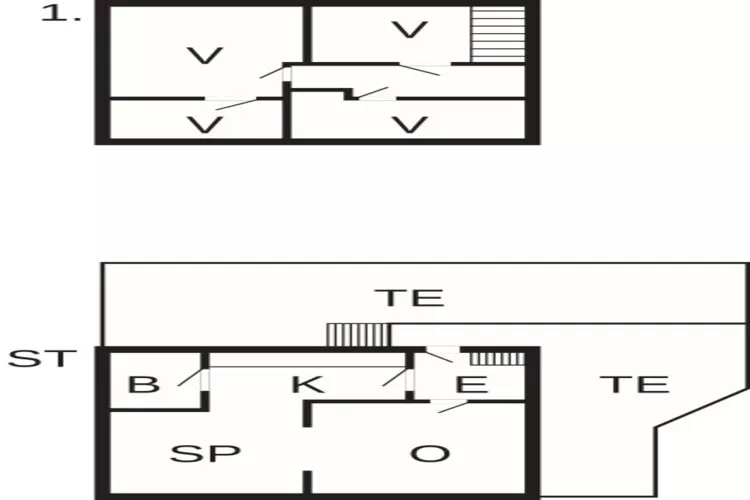 6 persoons vakantie huis in byrknesøy-By Traum-Plattegrond