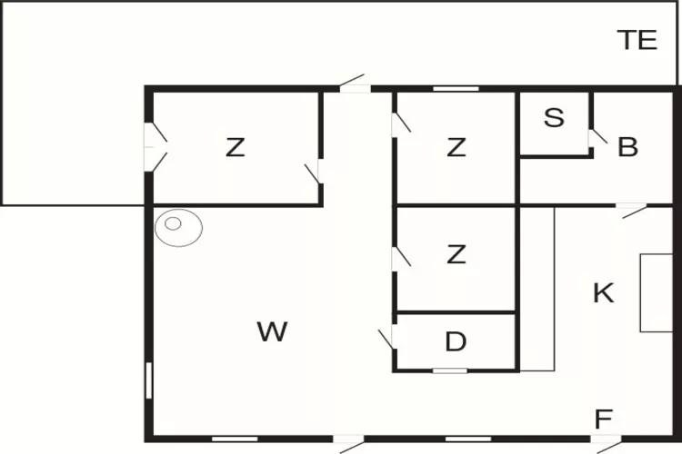 7 persoons vakantie huis in KLÄSSBOL-Plattegrond