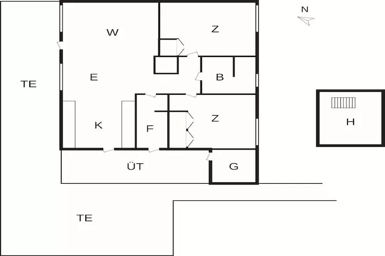 5 persoons vakantie huis in Aabenraa-By Traum-Plattegrond