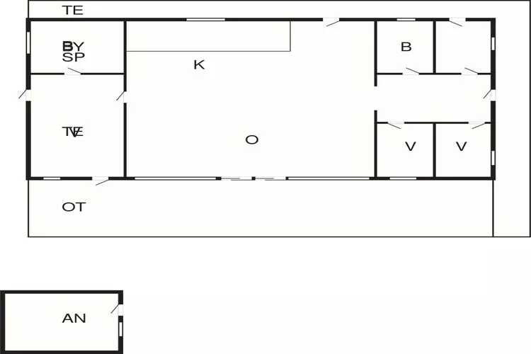 10 persoons vakantie huis in Ebeltoft-By Traum-Plattegrond