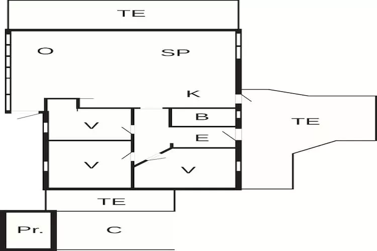 7 persoons vakantie huis in Højslev-By Traum-Plattegrond