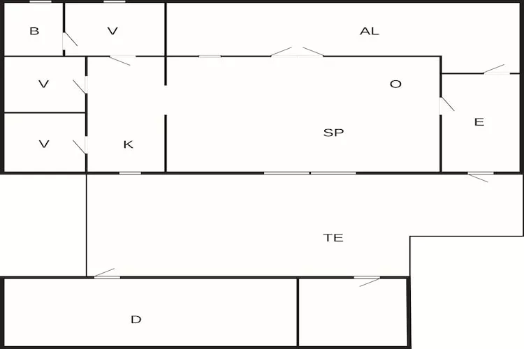 5 persoons vakantie huis in Halden-By Traum-Plattegrond