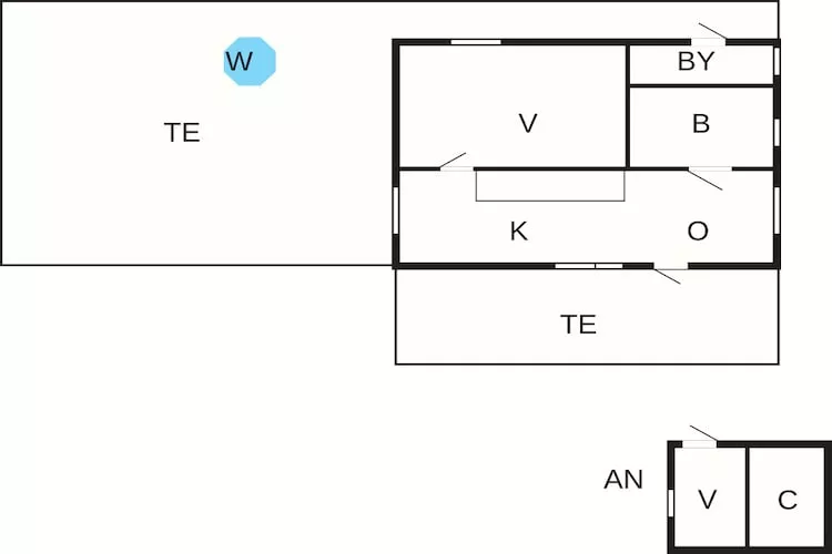 4 persoons vakantie huis in Rejmyre-By Traum-Plattegrond