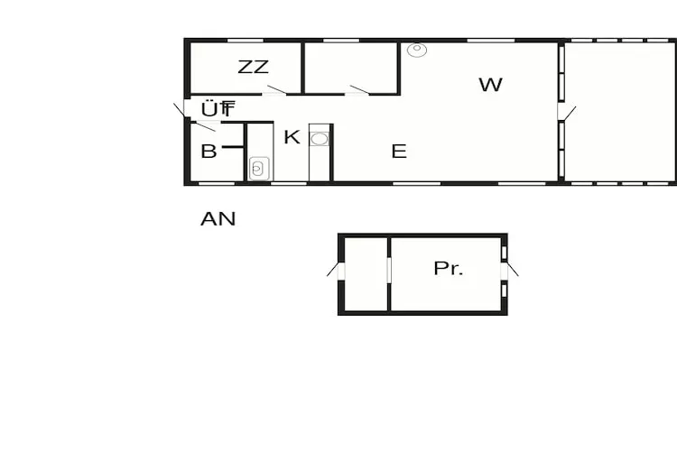 5 persoons vakantie huis in Jægerspris-By Traum-Plattegrond