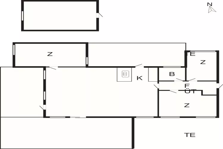 5 persoons vakantie huis in Frederiksværk-By Traum-Plattegrond
