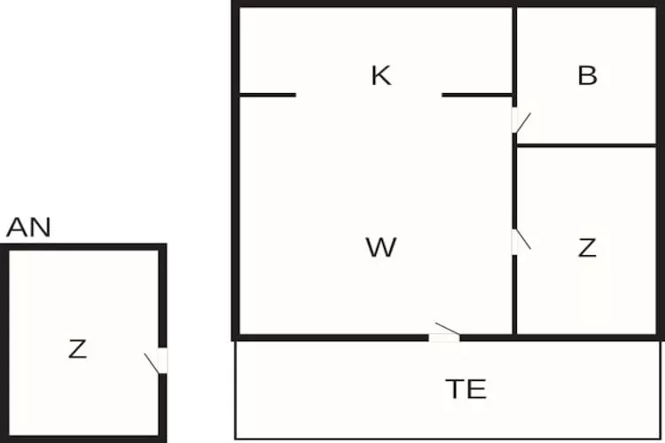 4 persoons vakantie huis in Rødby-By Traum-Plattegrond