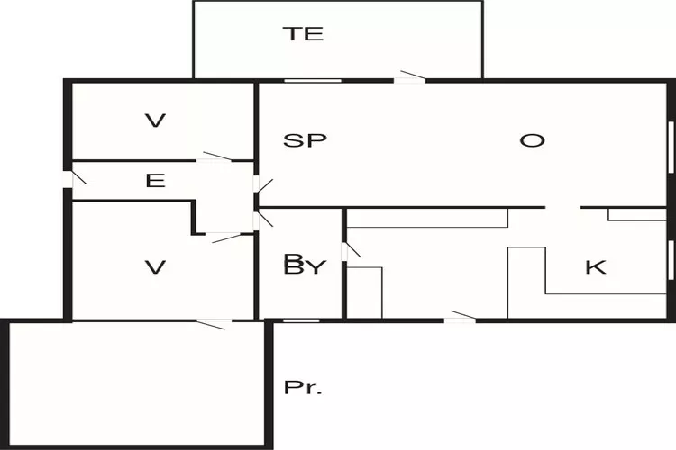 4 persoons vakantie huis in Haderslev-Plattegrond