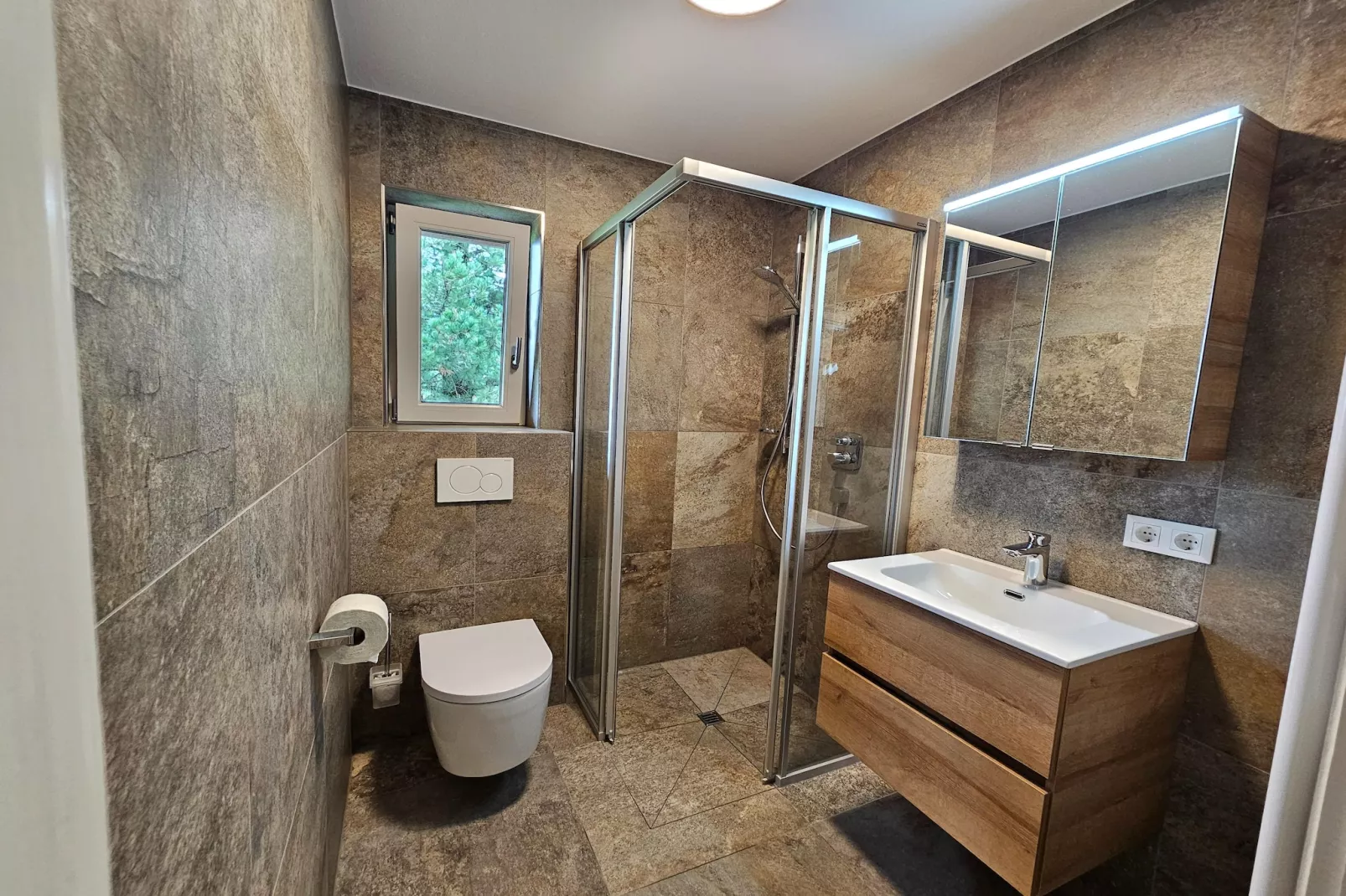 Ferienwohnung Erika-Badkamer