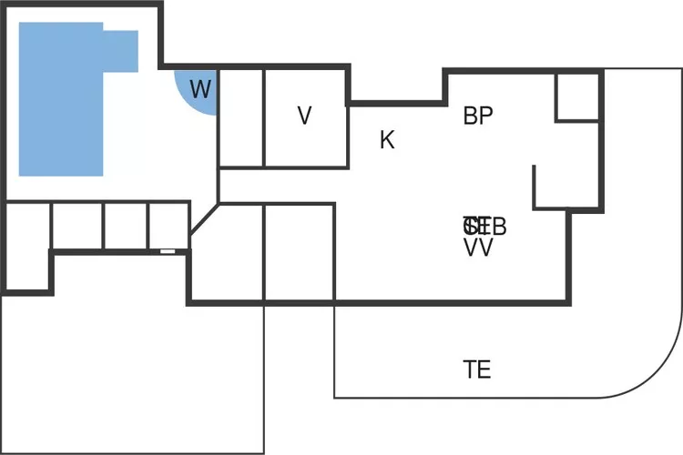 7 persoons vakantie huis in Jerup-By Traum-Plattegrond