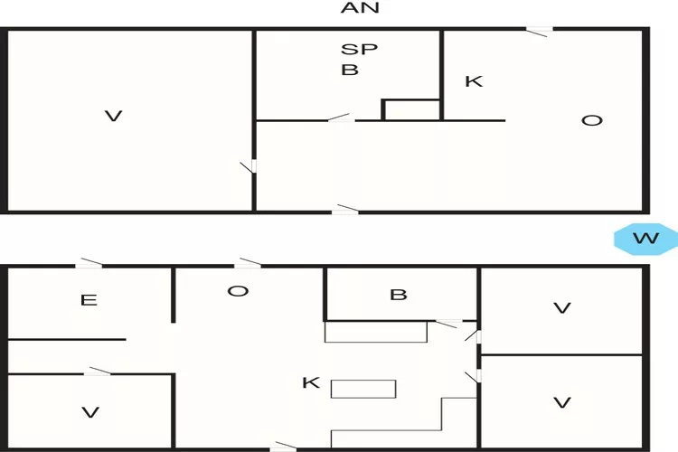 5 sterren vakantie huis in Vig-By Traum-Plattegrond