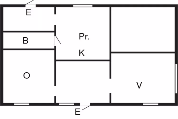 4 persoons vakantie huis in MARIESTAD-By Traum-Plattegrond