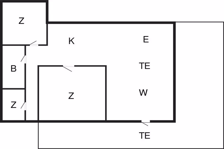 6 persoons vakantie huis in Nykøbing M-By Traum-Plattegrond