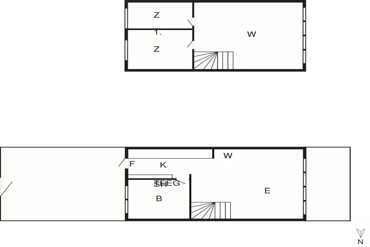4 sterren vakantie huis in Ebeltoft-By Traum-Plattegrond