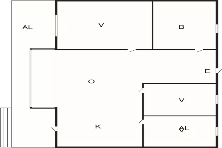 4 sterren vakantie huis in SÖLVESBORG-By Traum-Plattegrond