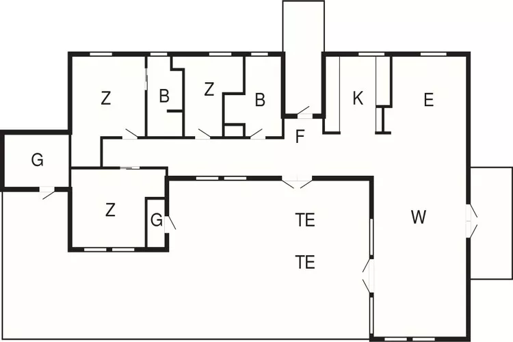 4 sterren vakantie huis in Vejby-By Traum-Plattegrond