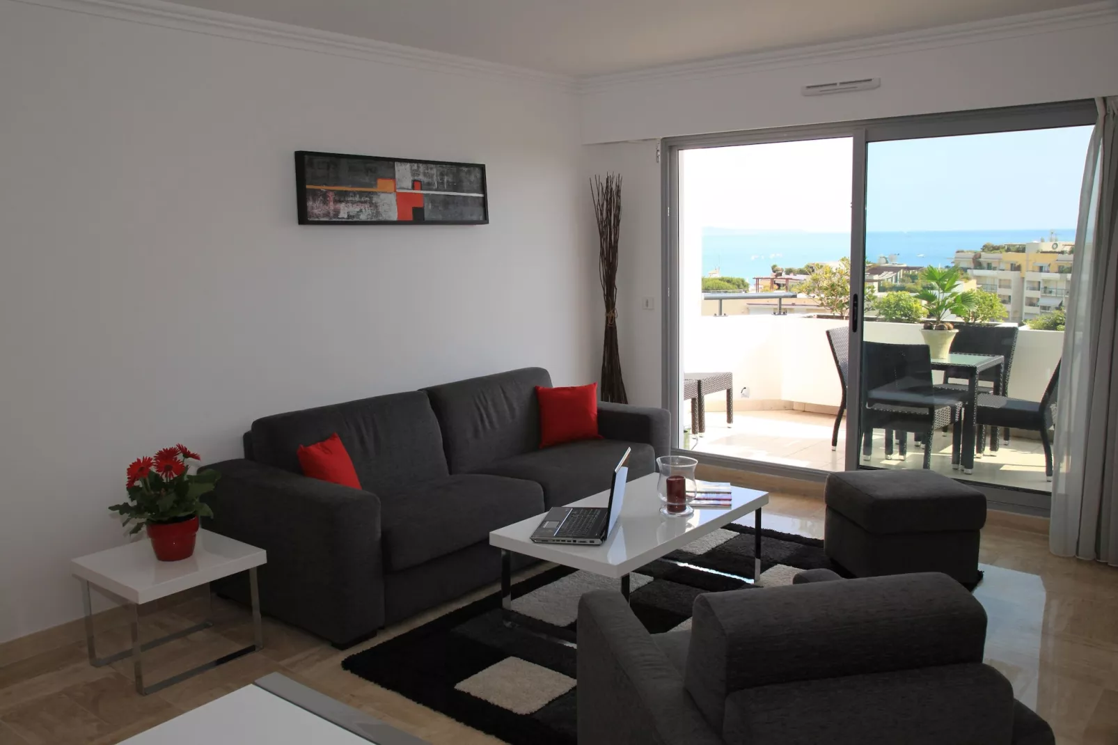 Residence Le Lido - Cagnes-sur-Mer // T 2/4-Woonkamer