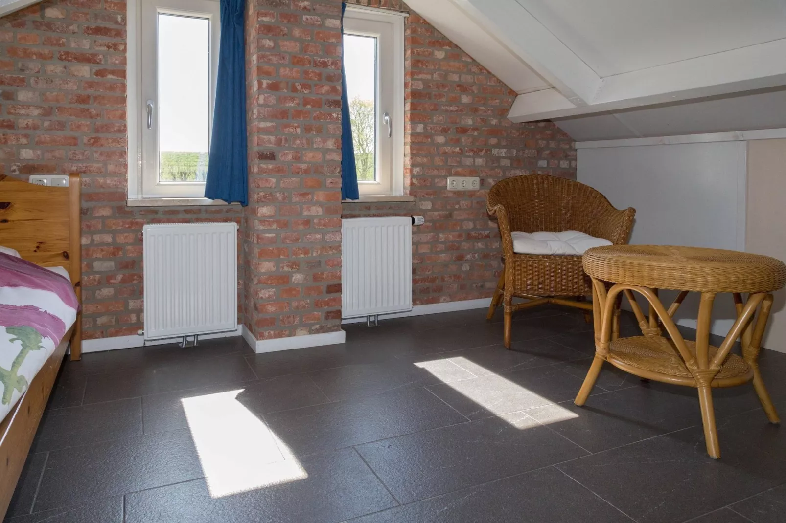 Strandwoning Baarland in Zeeland-Slaapkamer