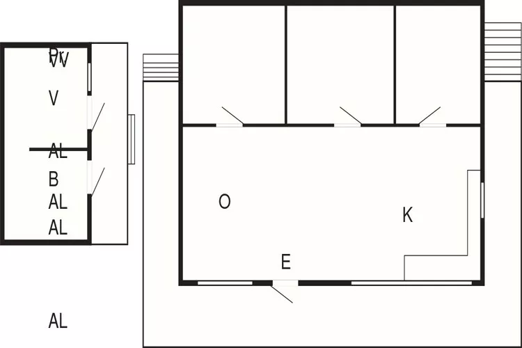 4 sterren vakantie huis in Sturkø-By Traum-Plattegrond