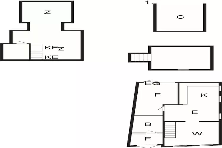 4 persoons vakantie huis in Marstal-By Traum-Plattegrond