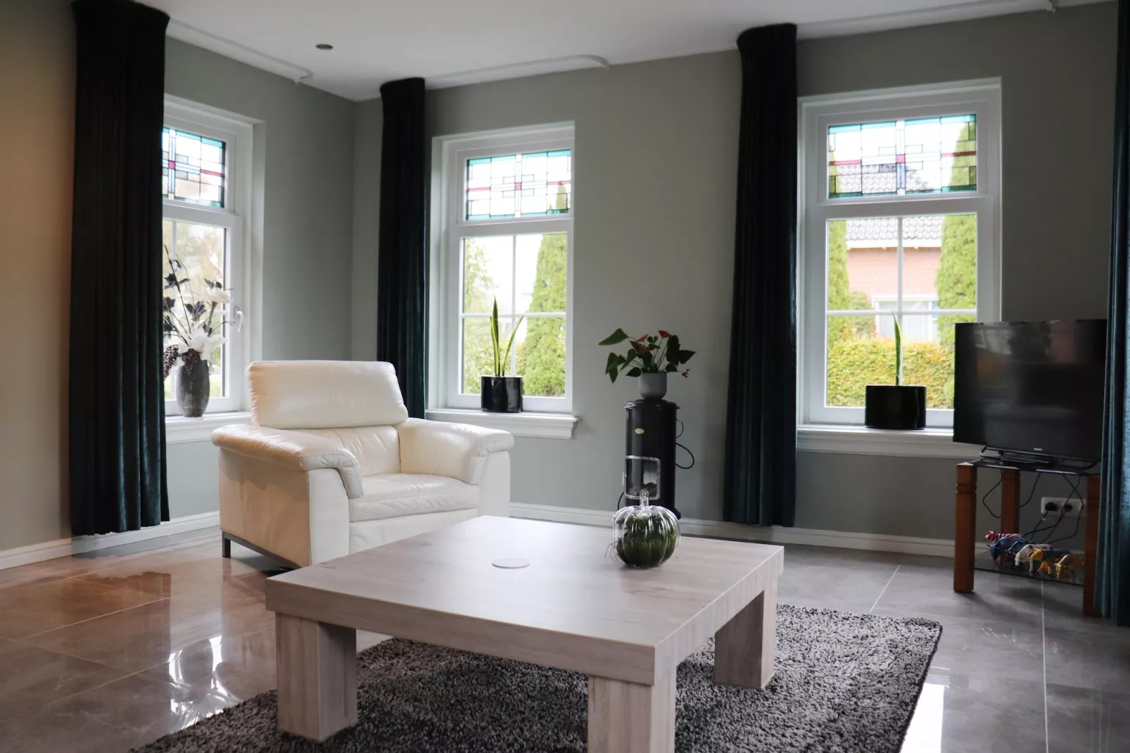 Appartement Notenbomer-Woonkamer