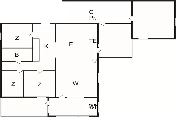 6 persoons vakantie huis in Haderslev-By Traum-Plattegrond