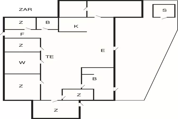5 sterren vakantie huis in Øster Assels-By Traum-Plattegrond