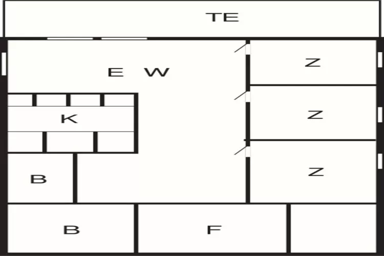 6 persoons vakantie huis in Dalsøyra-By Traum-Plattegrond