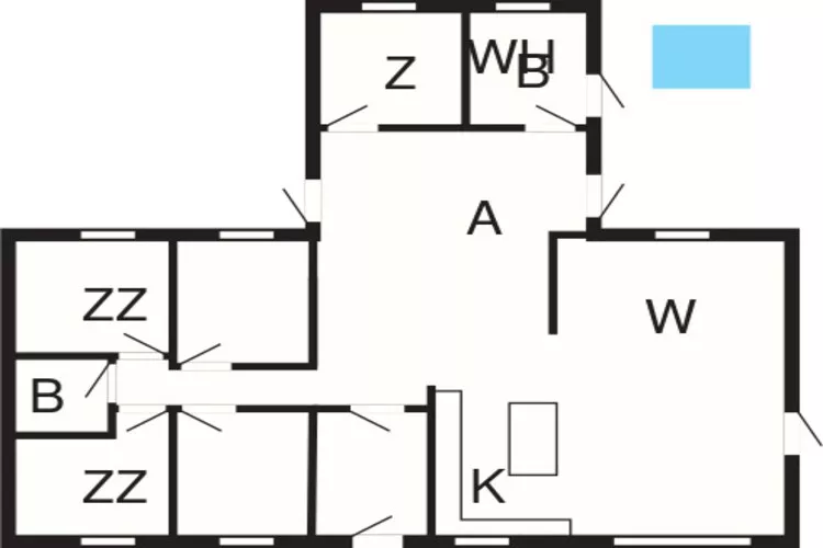 5 sterren vakantie huis in Ansager-By Traum-Plattegrond