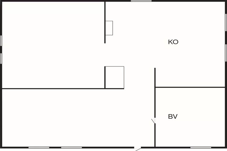4 persoons vakantie huis in KARL GUSTAV-Plattegrond