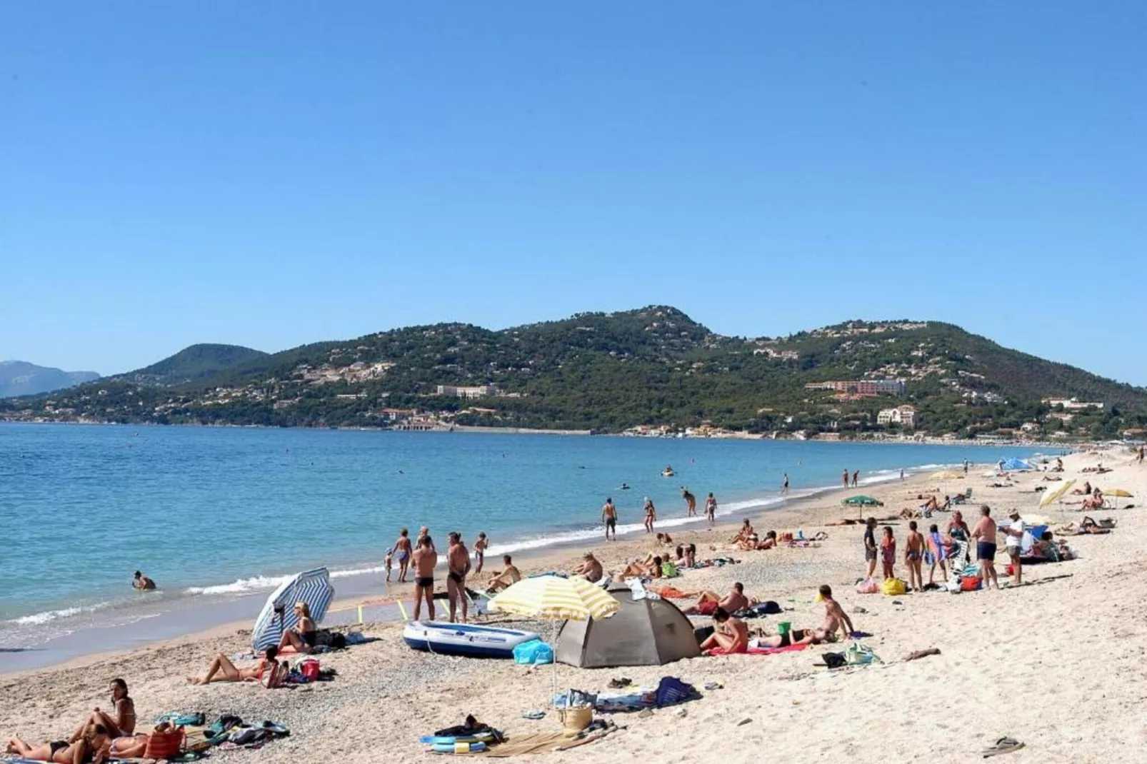 Le Riviera 1-Gebieden zomer 5km