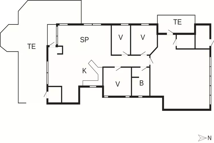 4 sterren vakantie huis in Ålbæk-By Traum-Plattegrond
