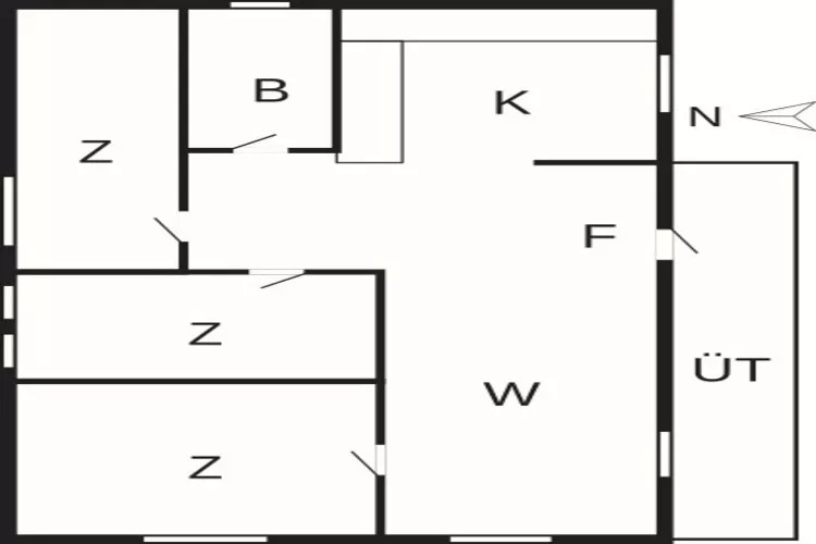 4 persoons vakantie huis in ÅRJÄNG-Plattegrond