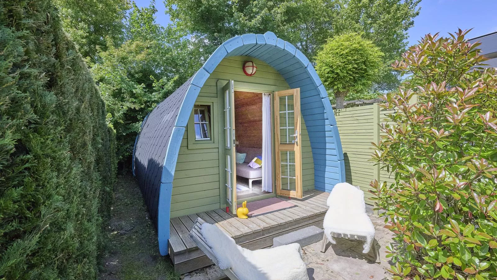 Tiny House Jet-Buitenkant zomer