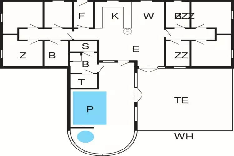 12 persoons vakantie huis in Harboøre-By Traum-Plattegrond