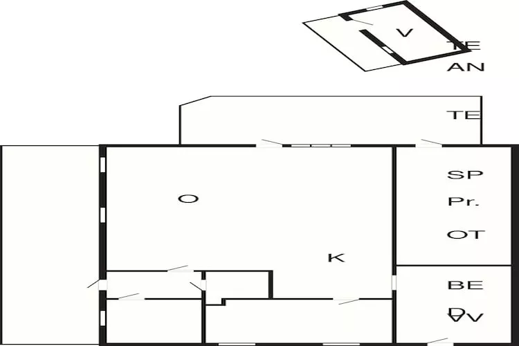 5 persoons vakantie huis in Thyholm-By Traum-Plattegrond