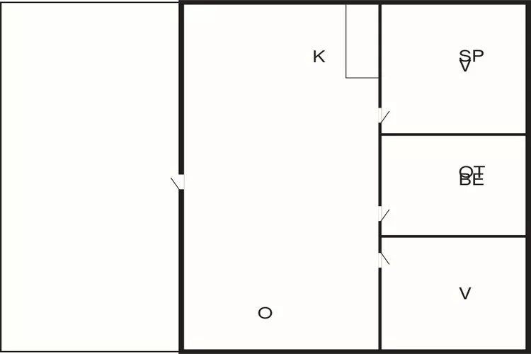 4 sterren vakantie huis in Gärsnäs-Plattegrond