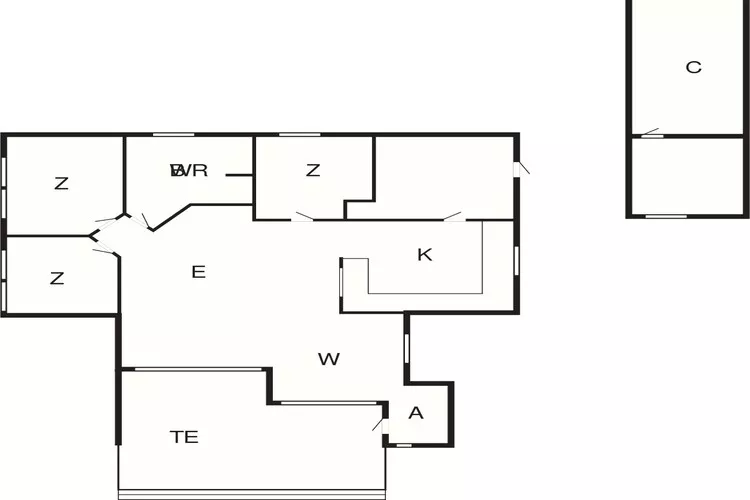 6 persoons vakantie huis in Græsted-By Traum-Plattegrond