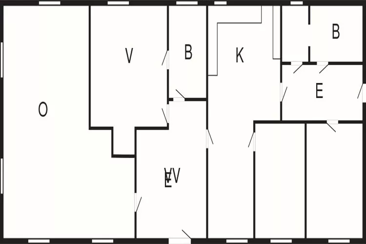 6 persoons vakantie huis in Store Heddinge-Plattegrond
