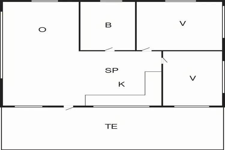 4 persoons vakantie huis in Gilleleje-By Traum-Plattegrond