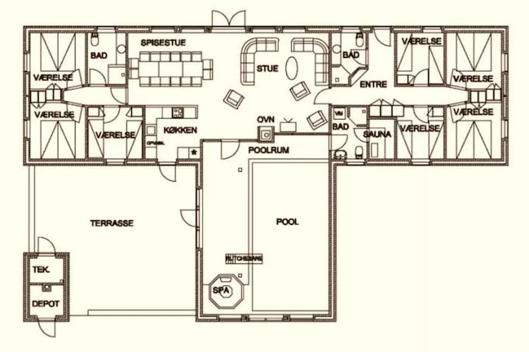 Luxe retraite met zwembad -- By Traum Ferienwohnungen-Plattegrond