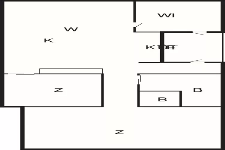 4 Personen vakantie huis in Karrebæksminde-Plattegrond