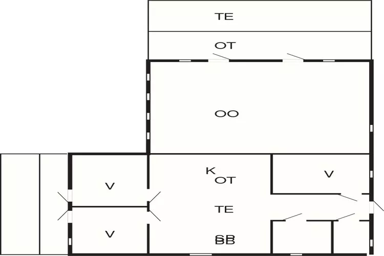 4 sterren vakantie huis in Væggerløse-Plattegrond