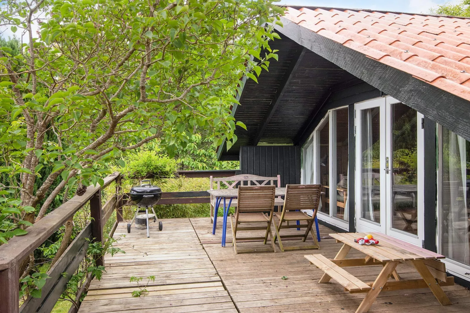 5 Personen vakantie huis in Knebel