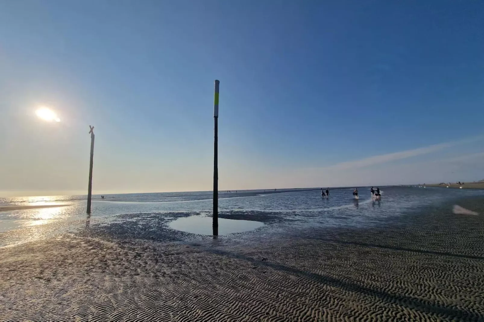 Haus Deichsfenne - Wohnung 1 / 2 Personen-Gebieden zomer 5km